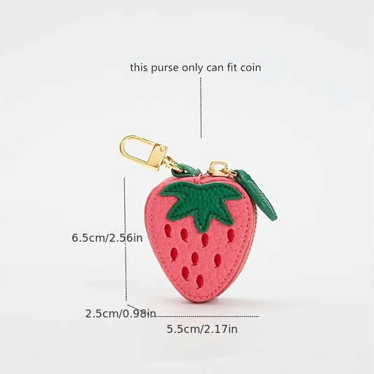 Strawberry Cute Fruit Coin Purse