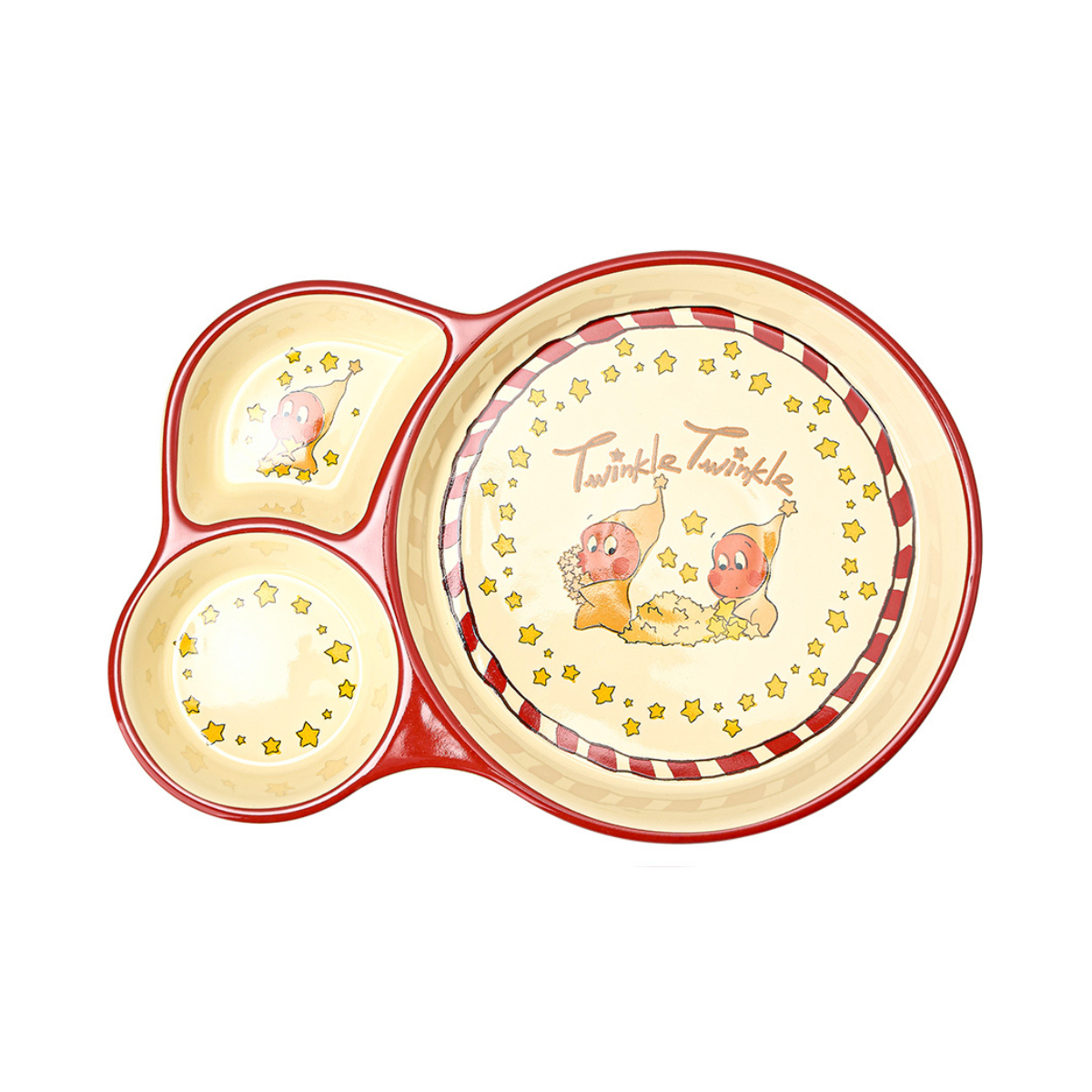 1 Twinkle Twinkle Divided Dinner Plate