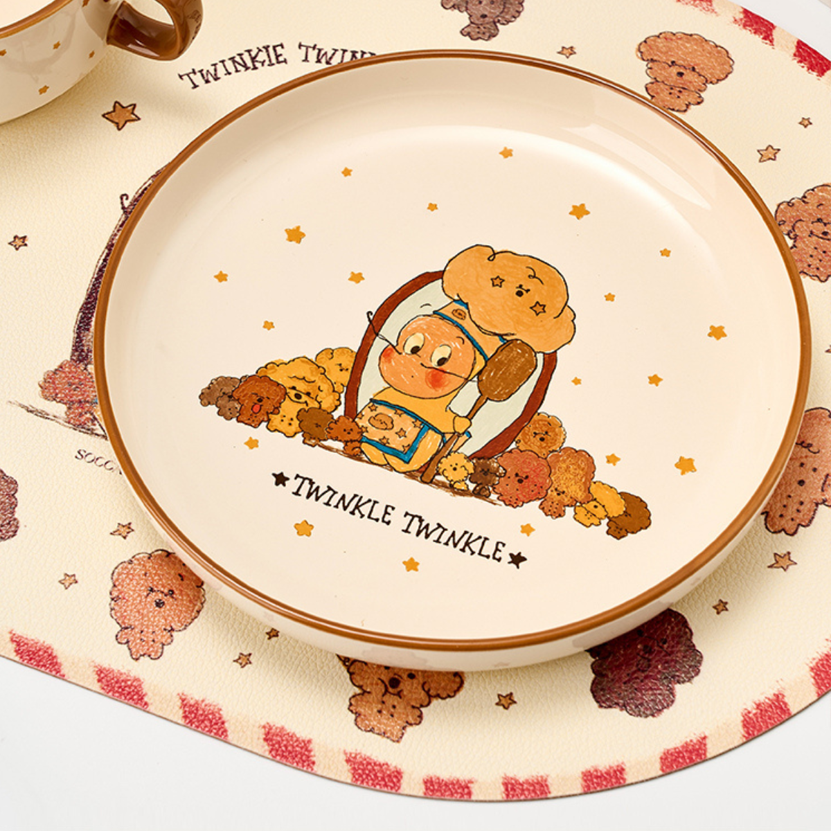1 Twinkle Twinkle Teddy Bakery 8" Plate