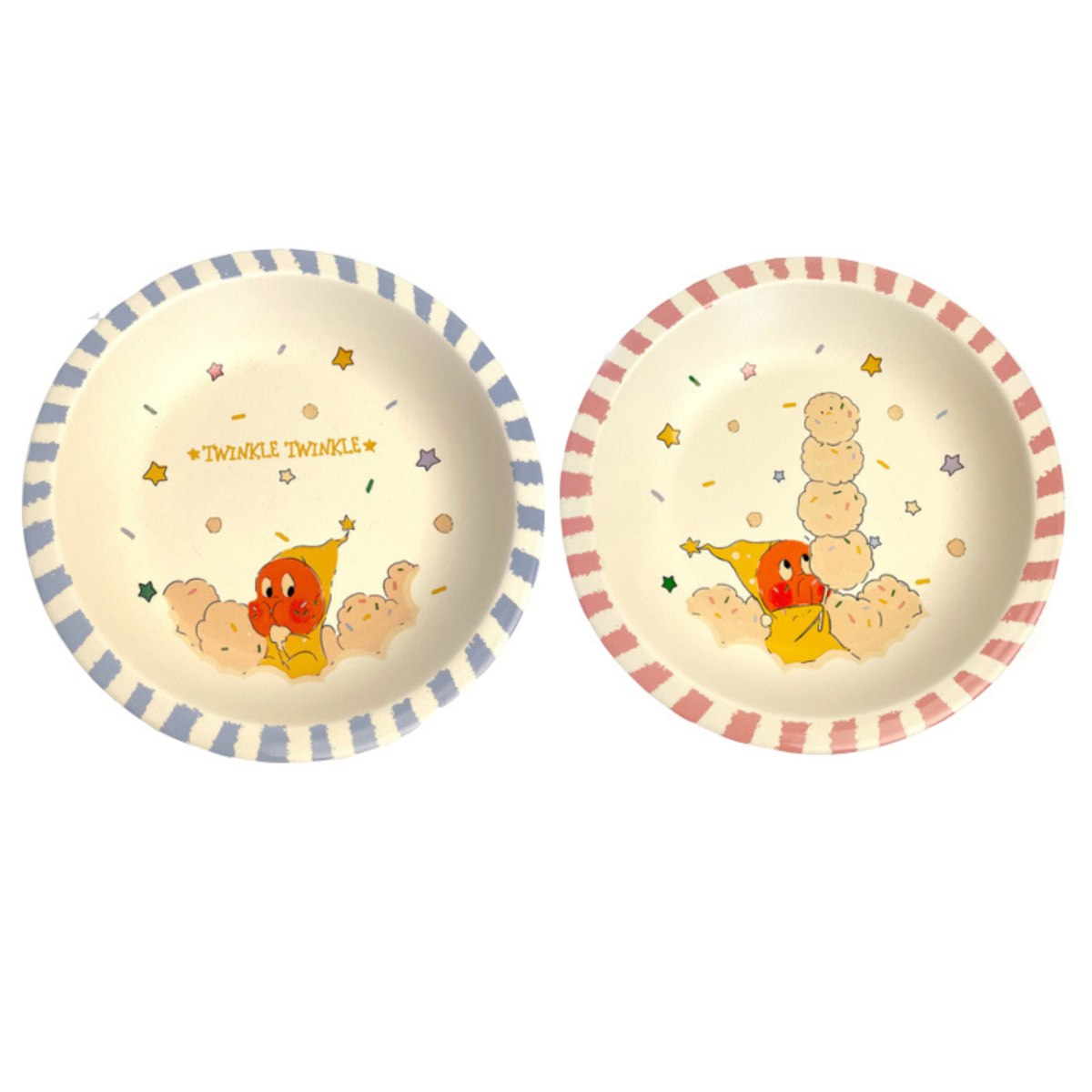 Style 4 - SAFO - Twinkle Twinkle 7.8_ Ceramic Plate Set (2 Plates)