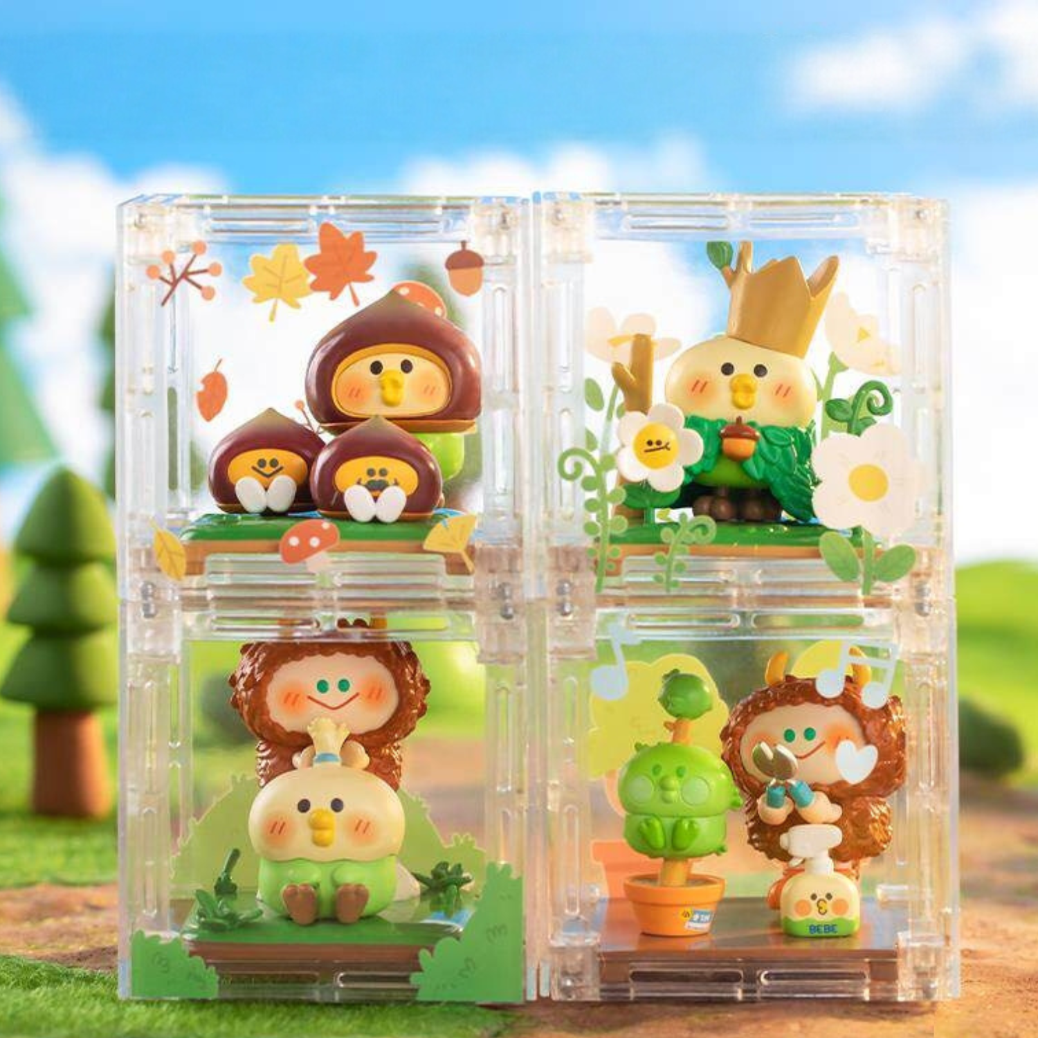BEBE Parrot Forest Mini Figure Blind Box