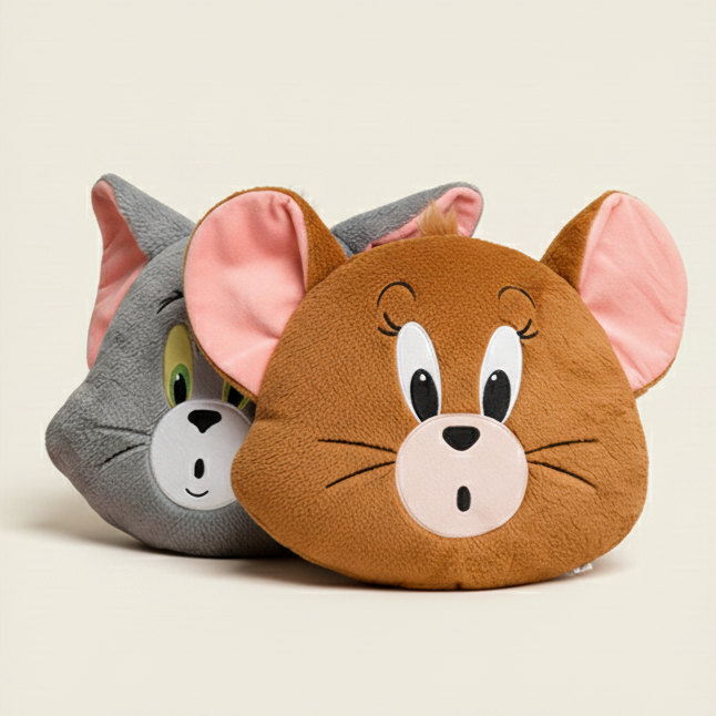TOM_JERRY_Plush_Cushion