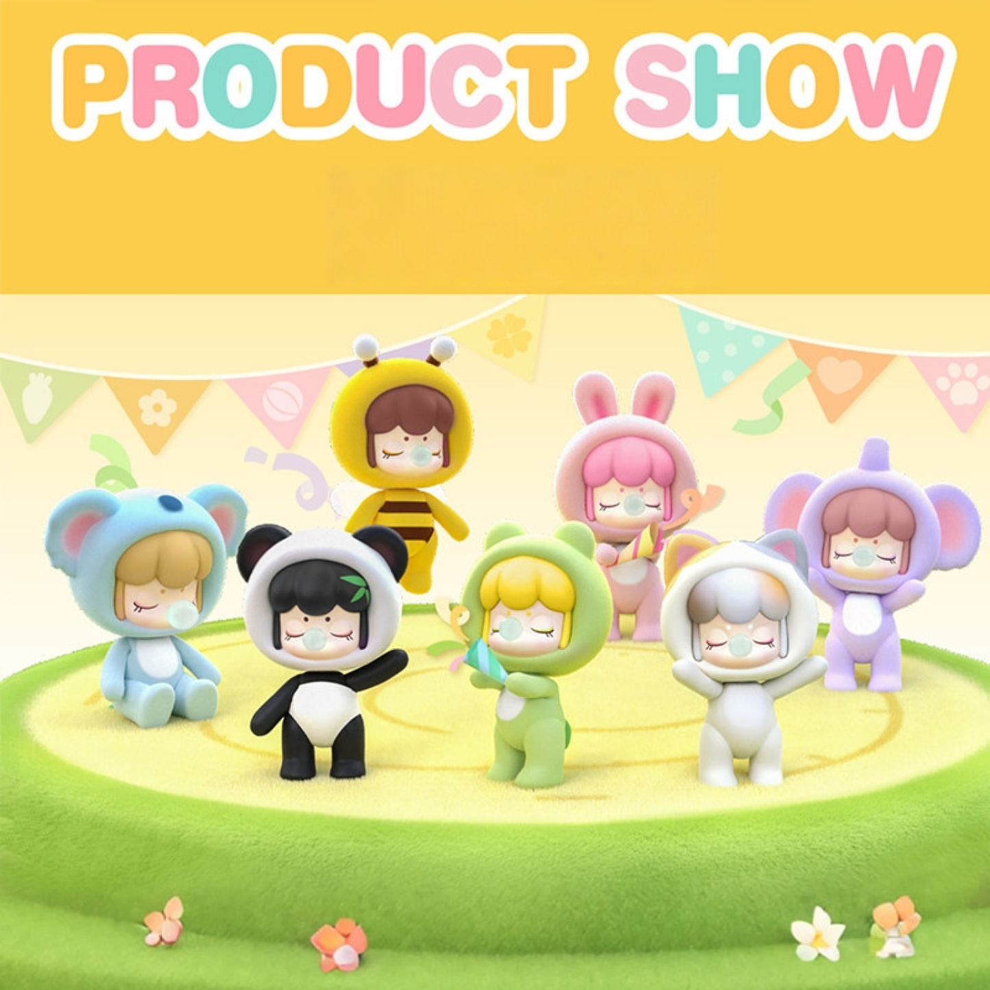 All variants of Baby Nanci Fluffy Party Blind Boxes.