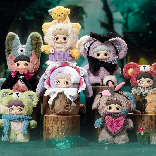 All variants of MAYMAEI Twin Secret Realm Plush Blind Box.