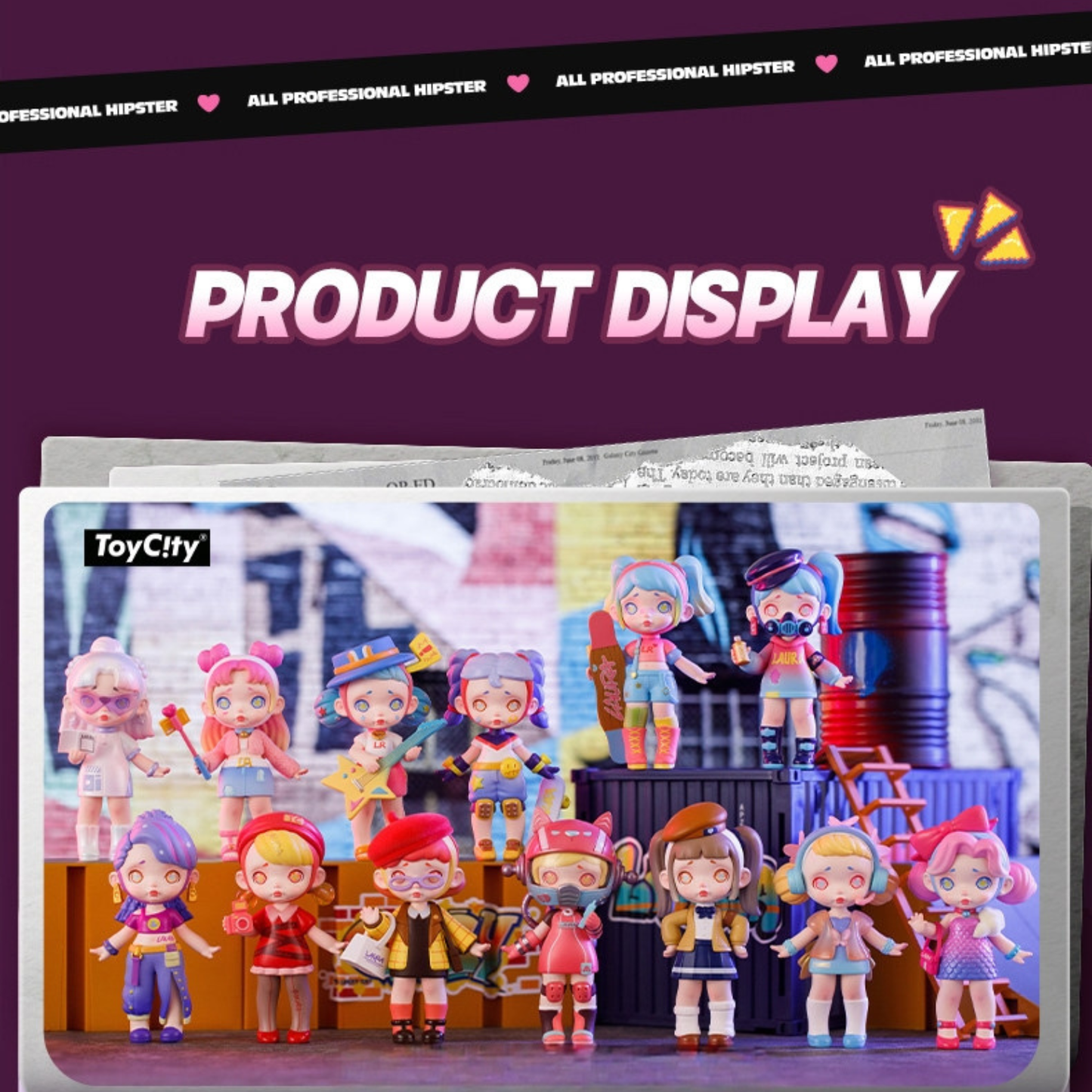 All Variants of LAURA Fashion Trend setter Collectible Blind Box