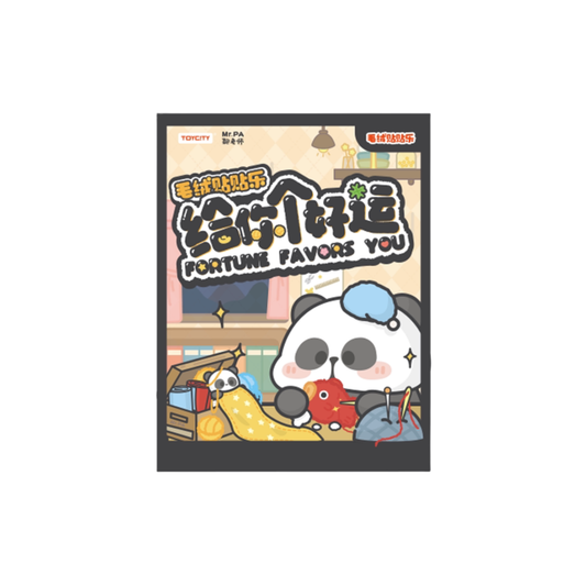 Blind Pack of Mr.PA Cute Panda Plush Bag Charm