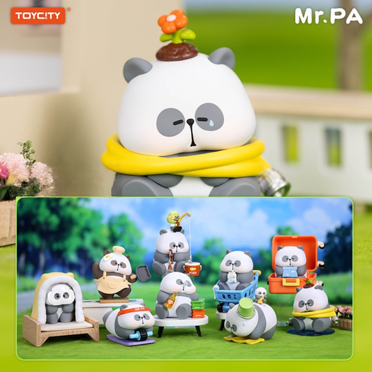All Variants of cute Mr. PA Panda Day off Designer Toy