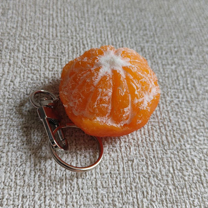 Ultra-Realistic Orange Keychain Main