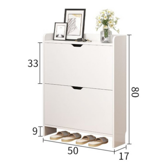 Shoe Rack Ultra-Thin 50cm x 17cm x 80cm