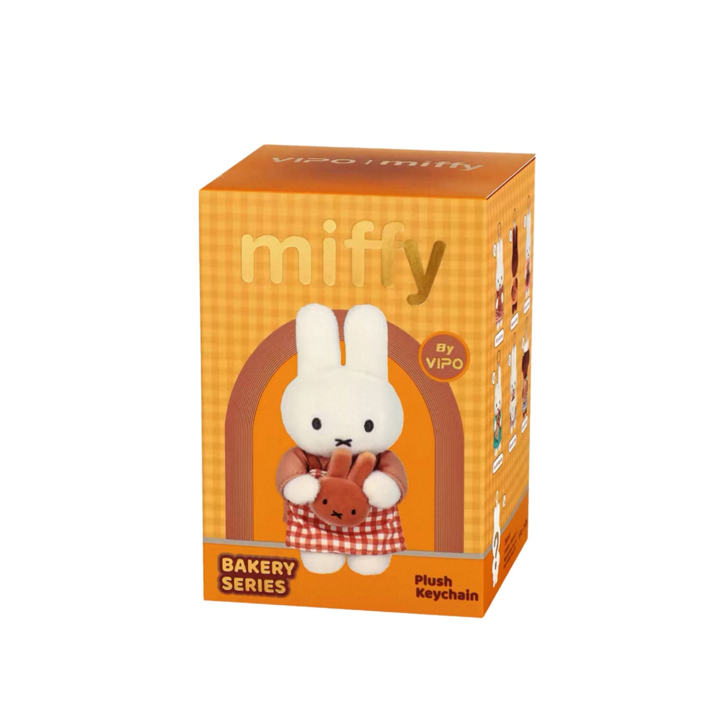 VIPO x Miffy Bakery Series Plush Keychain Blind Box