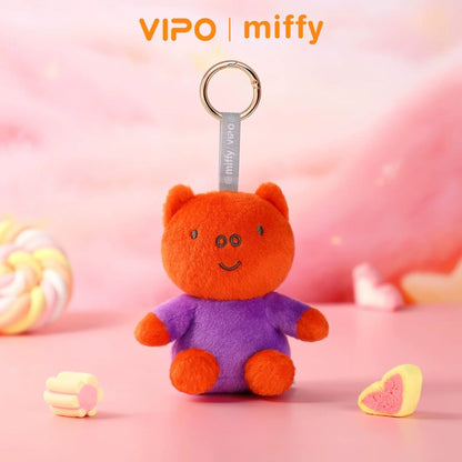 VIPO x Miffy "Colour Burst" Mini Plush Bag Charm