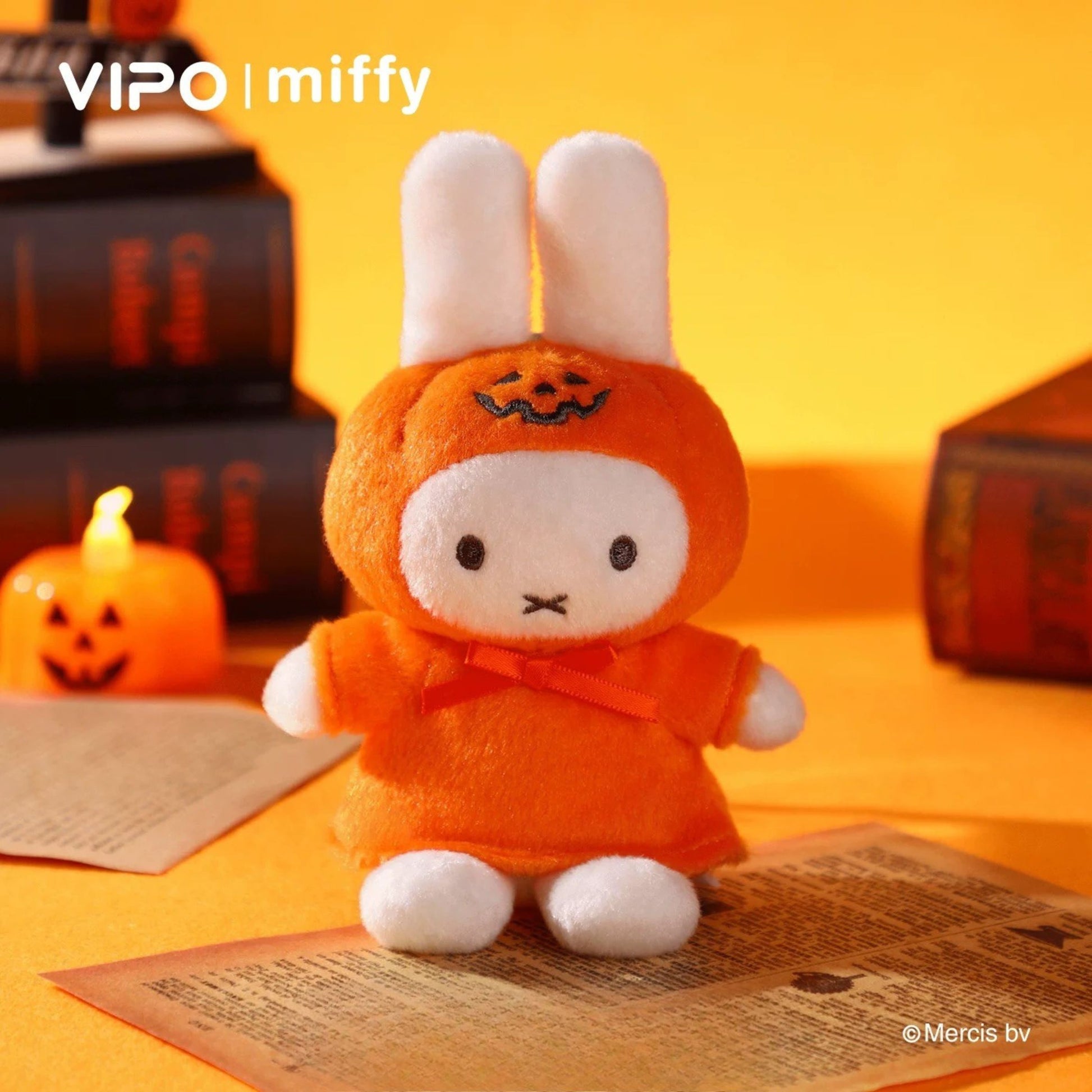 VIPO x Miffy Halloween Series Plush Keychain Blind Box