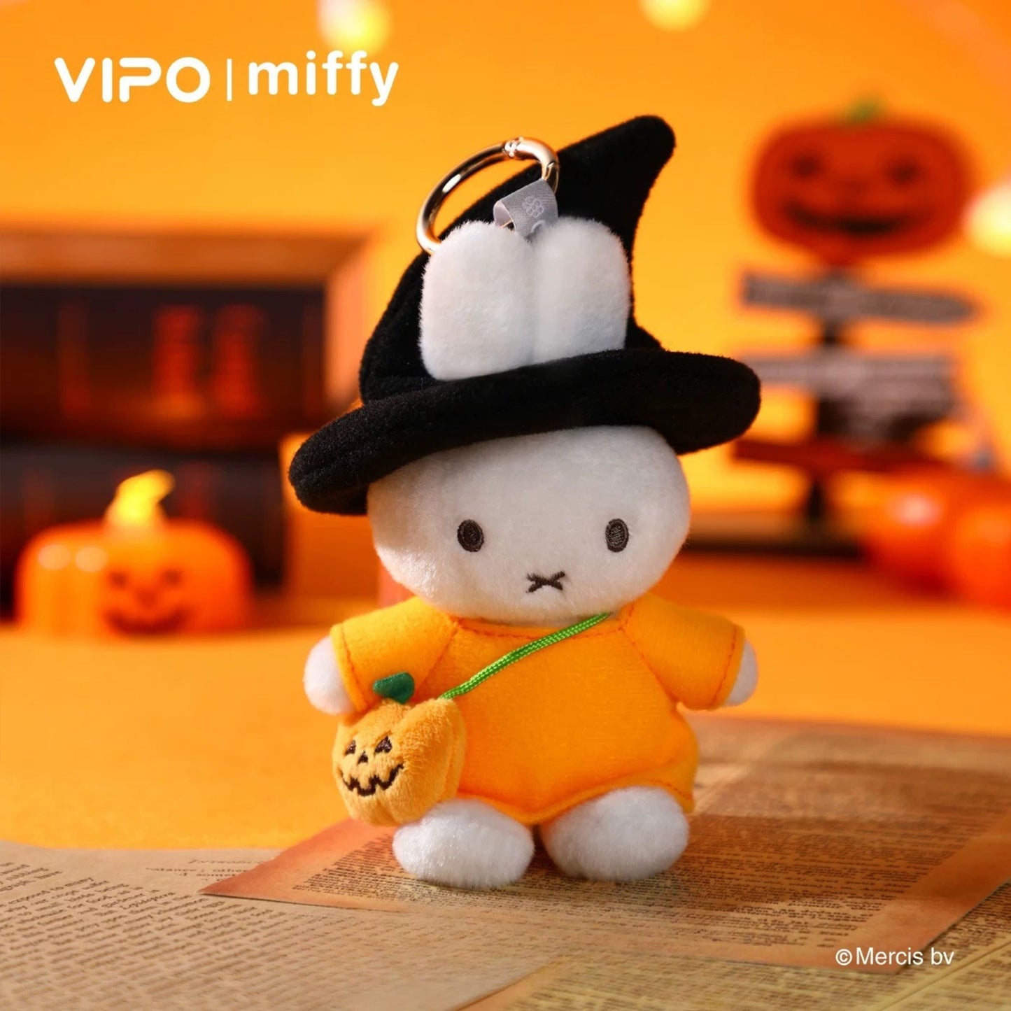 VIPO x Miffy Halloween Series Plush Keychain Blind Box