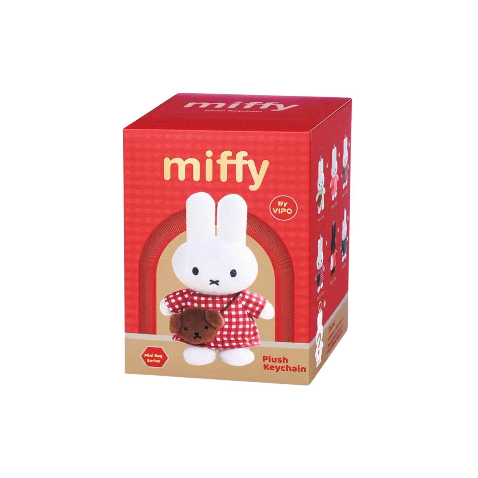 VIPO x Miffy Mini Bag Series Plush Keychain Blind Box