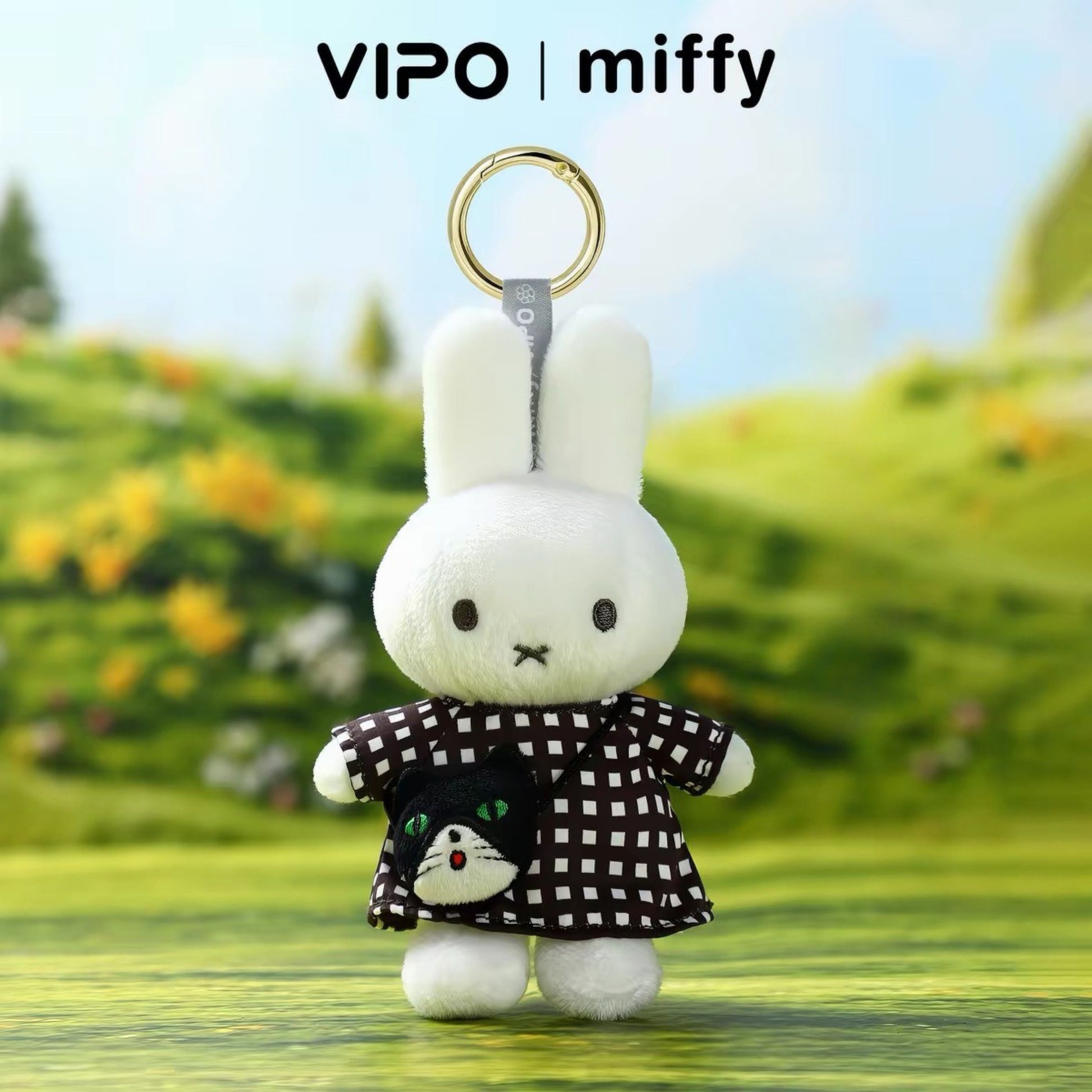 VIPO x Miffy Mini Plush Crossbody Bag Charm