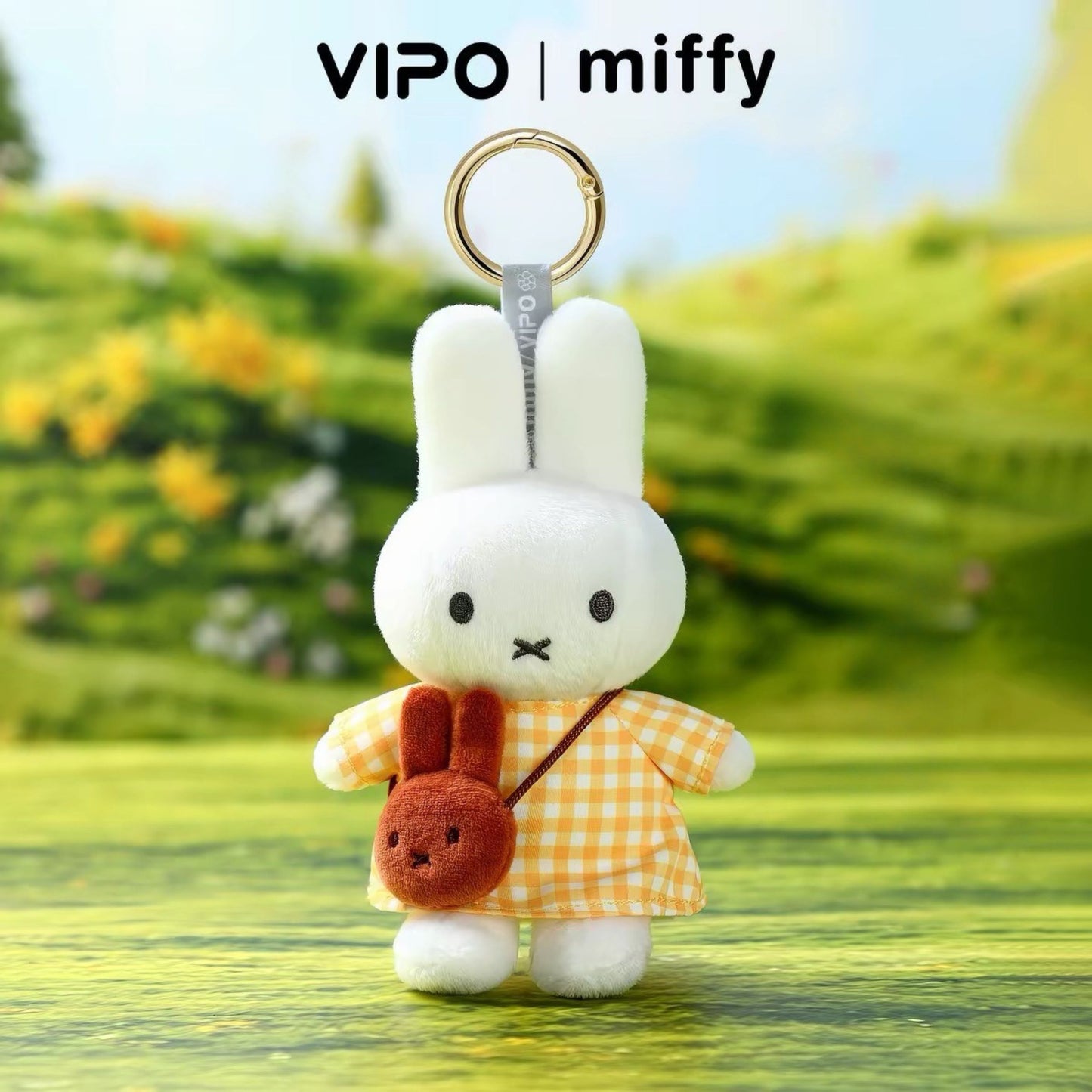 VIPO x Miffy Mini Plush Crossbody Bag Charm