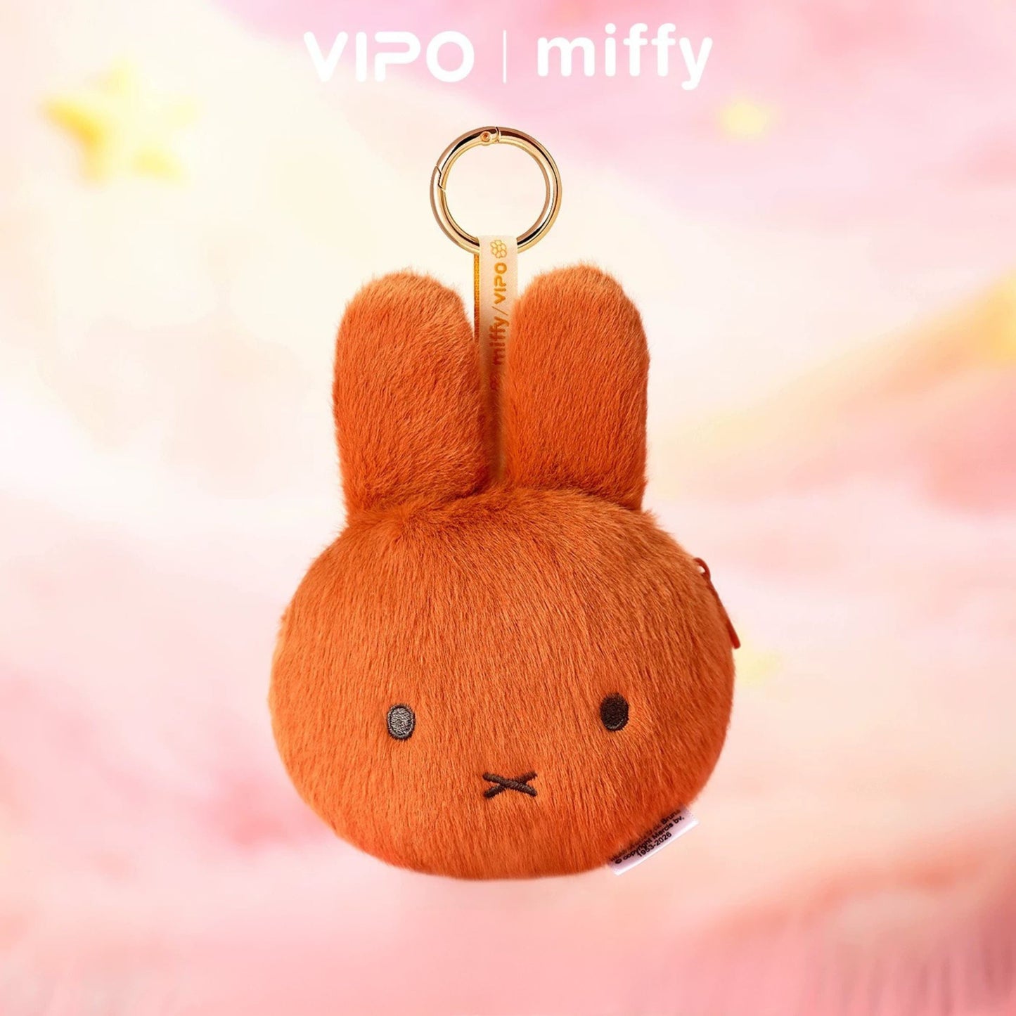 VIPO x Miffy Plush Coin Purse & Earbud Pouch Bag Charm