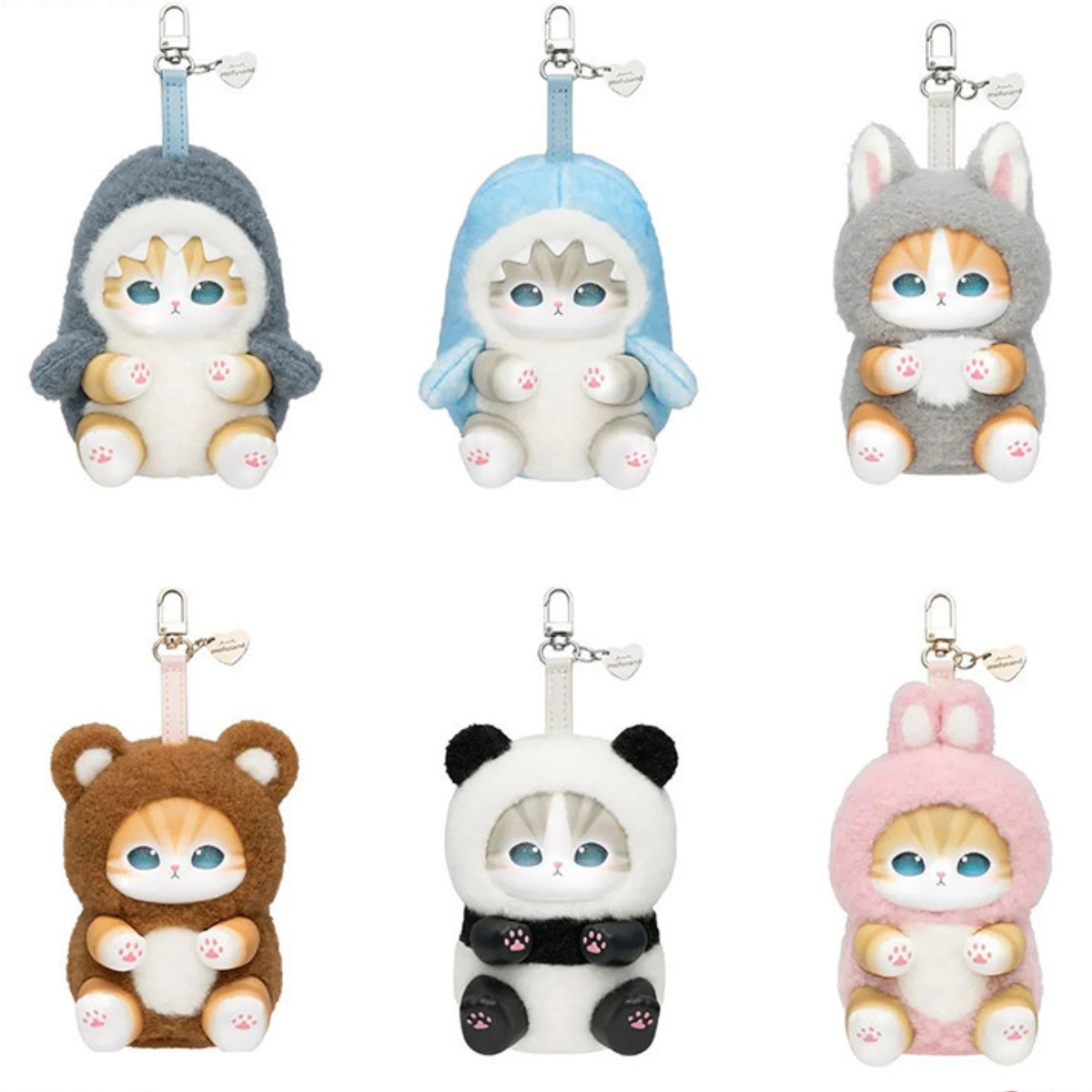MINISO - Mofusand Kiramekko Plush Keychain Blind Box Variants