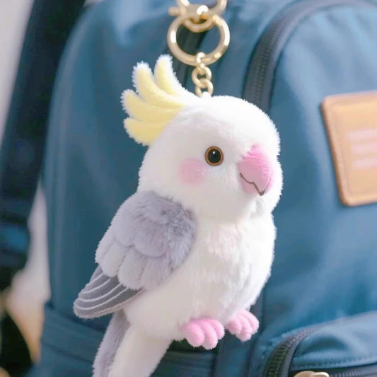 Pink Realistic Birdie Bag Charm