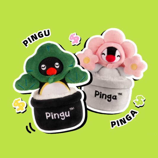 XFREE x Pingu & Pinga Relax Booming Series Plush Toy