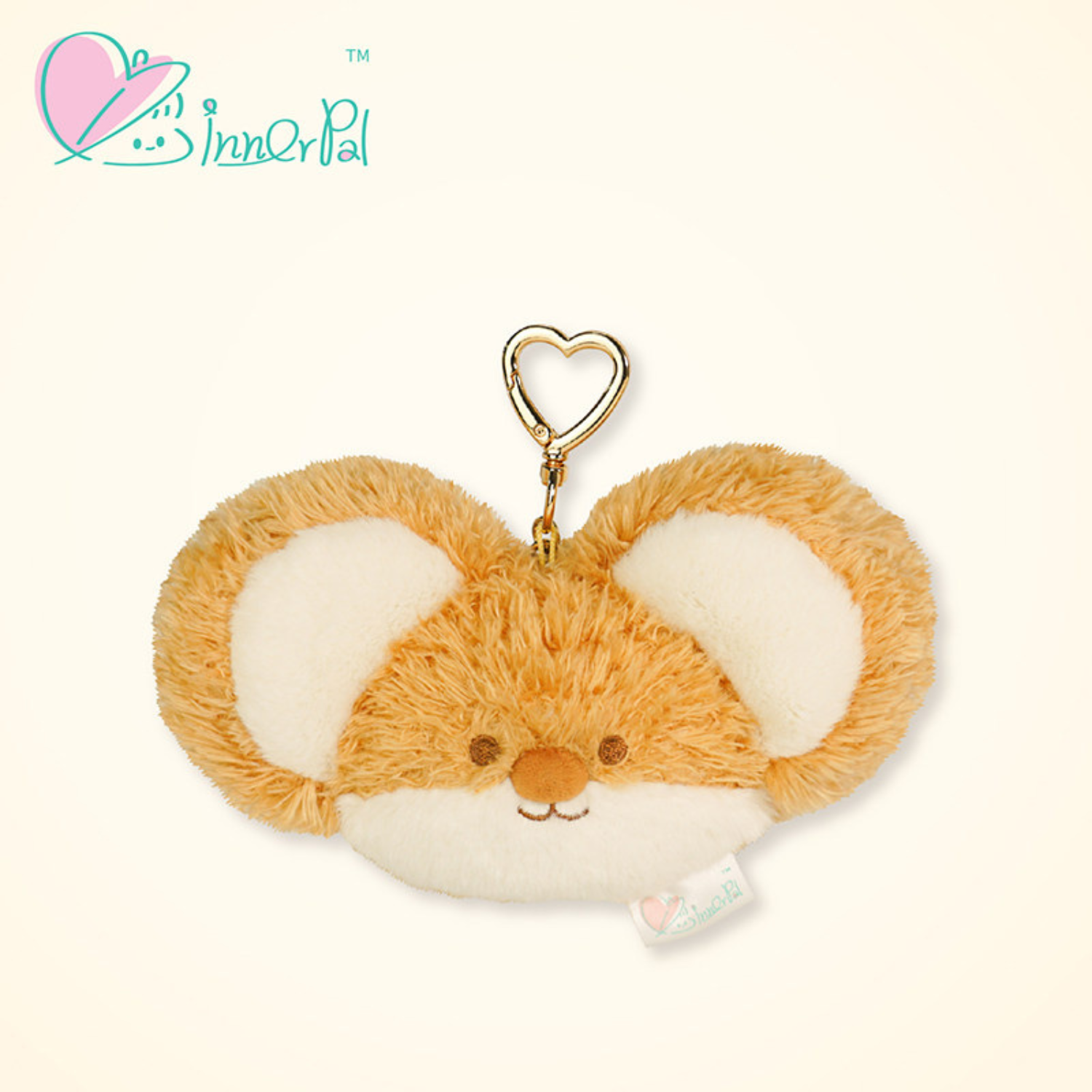 Cute Toy Bag Charm's name is Xixi. A brown fox. It can also be used as a keychain.