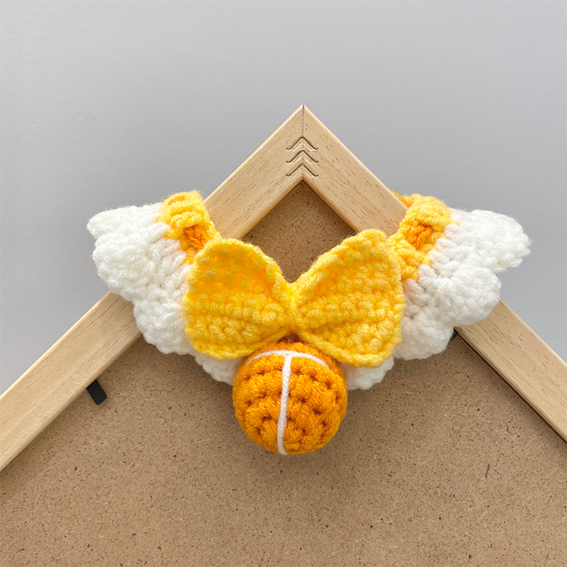 Bell & Bow Yellow Scarf for Cats &  Dogs