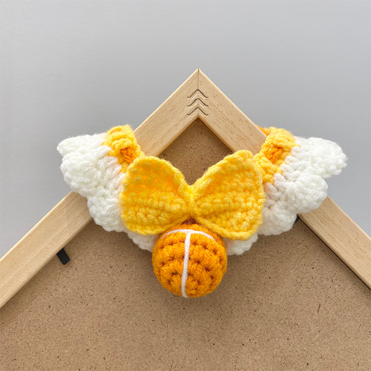 Bell & Bow Yellow Scarf for Cats &  Dogs